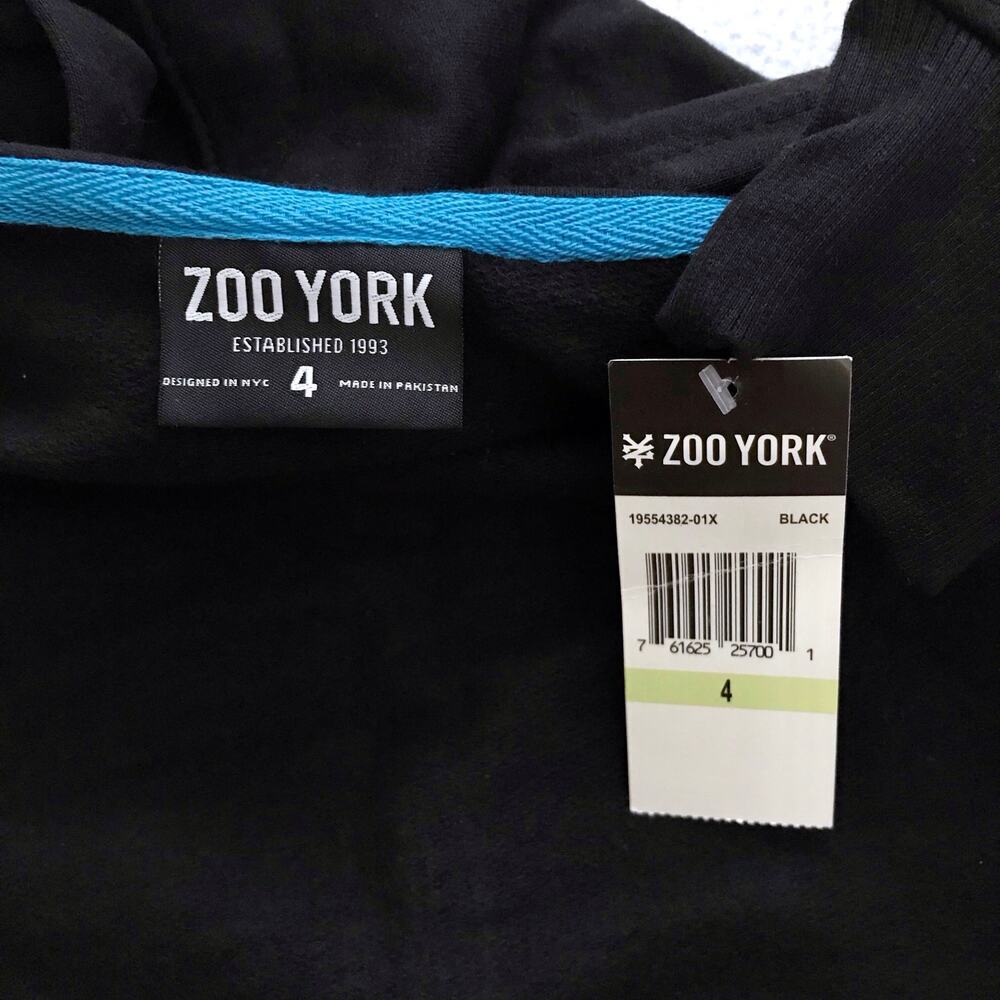 Zoo York NWT Full Zip Hoodie Boys 4 - Picture 8 of 10